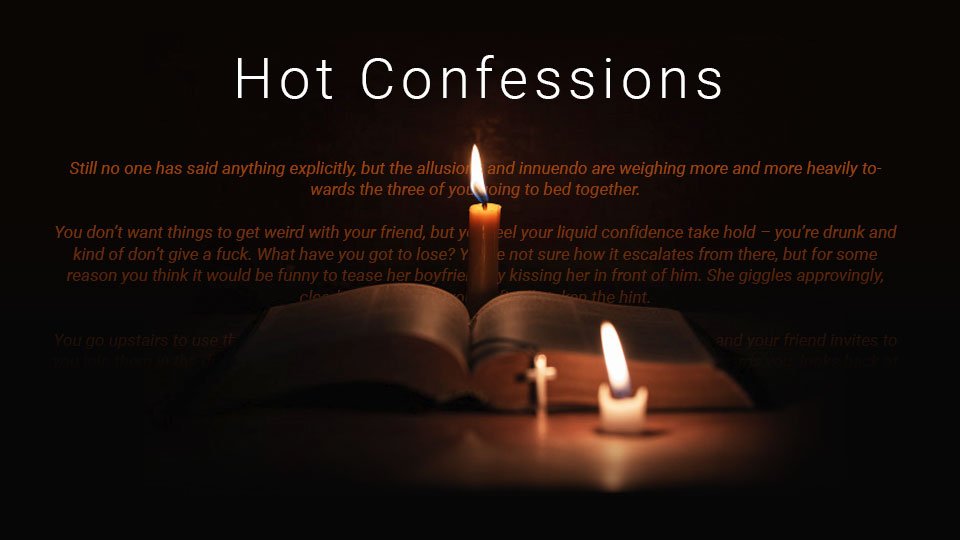 Threesome Confessions