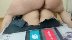 stepsister-receives-anal-internal-cumshot-through-a-hole-in-a-box