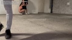 STRANGER CHALLENGE – I suck and fuck strangers in a parking lot while my cuckold films me