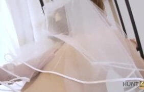HUNT4K. Rich man pays well to fuck hot young babe on her wedding day