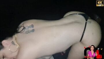 That fucking cuckold loves taking his wife to fuck strangers in gloryholes.