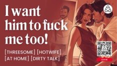 ASMR Audio Porn: Hotwife MFM Threesome with Husband & Boyfriend – Anal Sex & DP – Erotic Audio Story