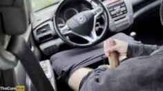 Hot guy masturbating in GYM parking lot and cumming big load (4K – 60FPS)