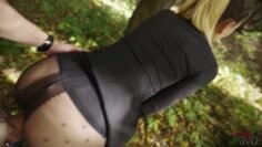 Public Creampie in the City Park